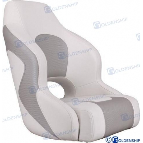 ASSENTO ESPORTIVO BRANCO/CINZENTO