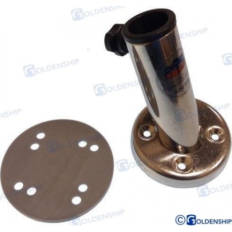BASE INCLINADA EM AÇO INOX