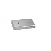 ANODO RETANGULAR DE ZINCO 400X80X30MM