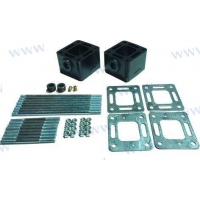 KIT DE RISER COTOVELO MCM 76MM (PAR)