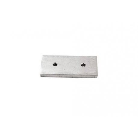 ANODO RETANGULAR DE ZINCO 100X45X9MM