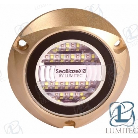 LUZ SUBAQUÁTICA BRANCA/AZUL BRONZE