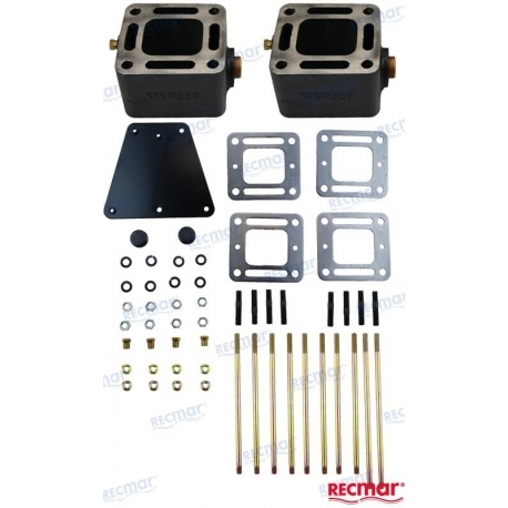 KIT DE RISER COTOVELO MCM 76MM