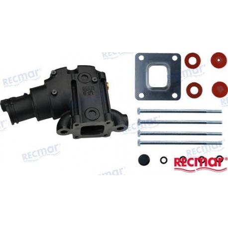 EXHAUST COTOVELO MERCRUISER V6-V8 MODERNO