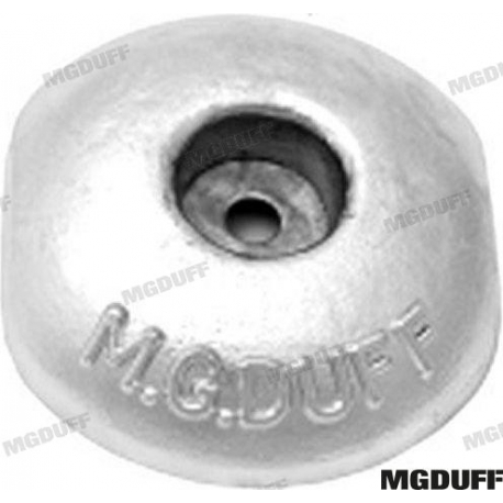 ANODO DE DISCO DE ZINCO Ø 15CM M10 2,2 KG
