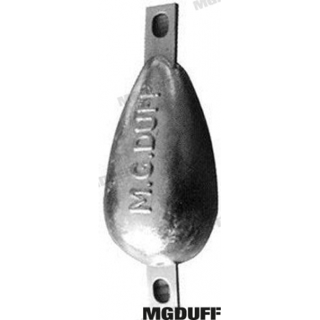 ANODO DE CHAPA DE ZINCO 2,1 KG M10