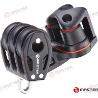 POLIA TRIPLA COM ABRAÇADEIRA 29MM