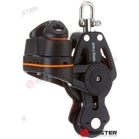 POLIA DE VIOLINO COM ROLAMENTOS ÚNICOS COM ABRAÇADEIRA