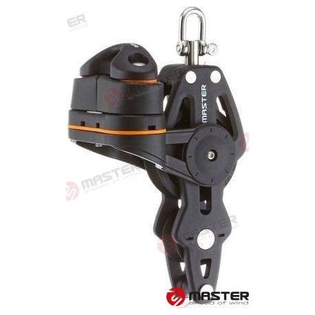 POLIA DE VIOLINO COM ROLAMENTOS ÚNICOS COM ABRAÇADEIRA