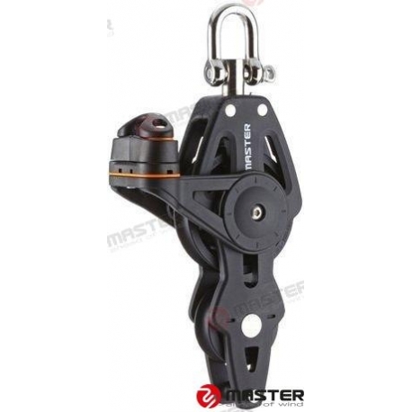 POLIA DE VIOLINO COM ROLAMENTOS ÚNICOS COM ABRAÇADEIRA