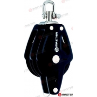 POLIA DE ROLAMENTO DUPLO COM ENRAIZAMENTO 72MM