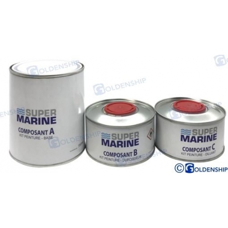KIT DE TINTA VERMELHA VOLVO 1,5KG