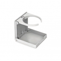 PORTA-COPOS DOBRAVEL AJUSTÁVEL - BRANCO