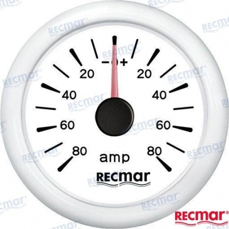 AMPERÍMETRO ±80A BRANCO