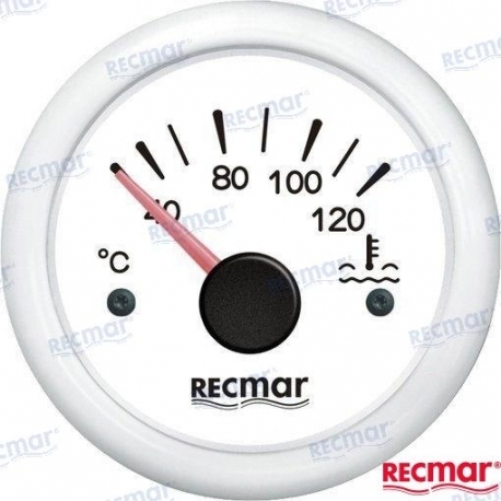 TEMPERATURA DA ÁGUA 40/120ºC BRANCA