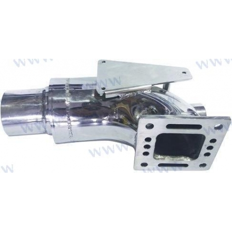 COTOVELO DE ESCAPE DE AÇO INOX 807914A1