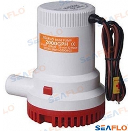 BOMBA SUBMERSÍVEL 2000GPH 12V