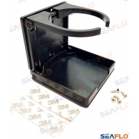 PORTA-COPOS DOBRAVEL AJUSTÁVEL - NEGRO