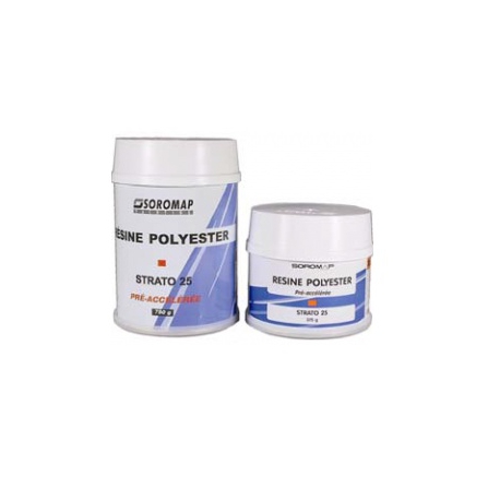 RESINA DE POLIÉSTER + CATALISADOR 375GR.