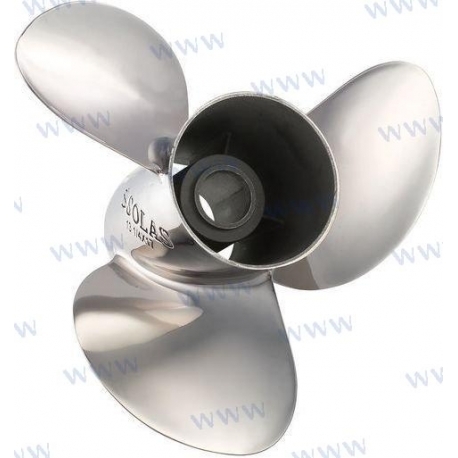 RUBEX HÉLICE INOX L3-E 14.8X23 D SOL9571-148-23