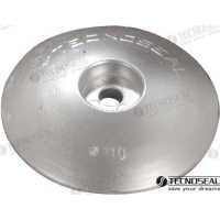 ANODO DO LEME DE ALUMÍNIO Ø 110MM