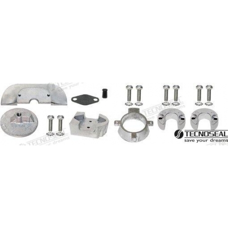 KIT DE ANODO ZINCO MERCURY ALFA ONE GEN 2