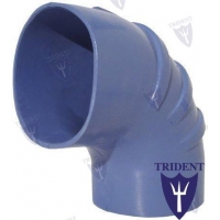 COTOVELO DE ESCAPE DE SILICONE 90ÂºX130MM