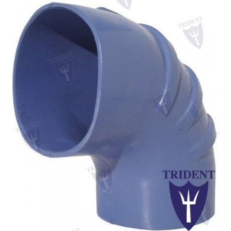COTOVELO DE ESCAPE DE SILICONE 90ÂºX150MM