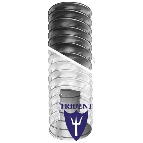 MANGUEIRA DE VENTILAÇÃO BRANCA 4'' X15M