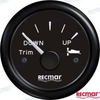 INDICADOR DE POSIÇÃO DE TRIM 0-190Ω NEGRO