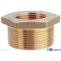 RACOR 1''1/2 x 3/4'' MH EM LATÃO CR