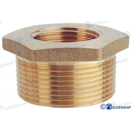 RACOR 2'' x 1''1/2 MH EM LATÃO CR