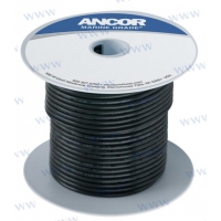CABO MARINO 18 AWG (0,8mm²) NEGRO 152 m