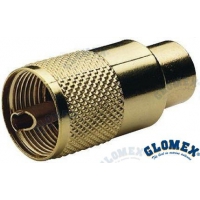 CONECTOR PL259 GOLD PARA RG213