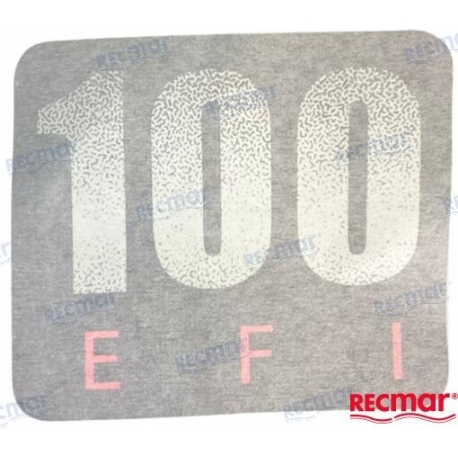 STICKER (FRONT), TOP COWLING F100