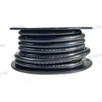 CABO BATERIA 0AWG (53mm²) NEGRO 15m