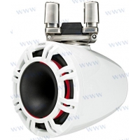 COLUNA DE SOM WAKE 9" KICKER BRANCO LED