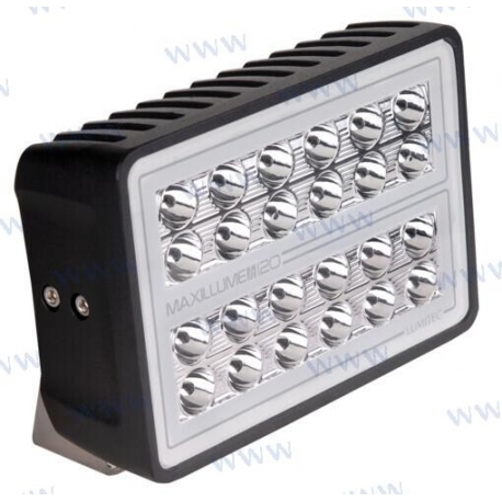 LUZ CUBIERTA MAXILLUME H120 NEGRA