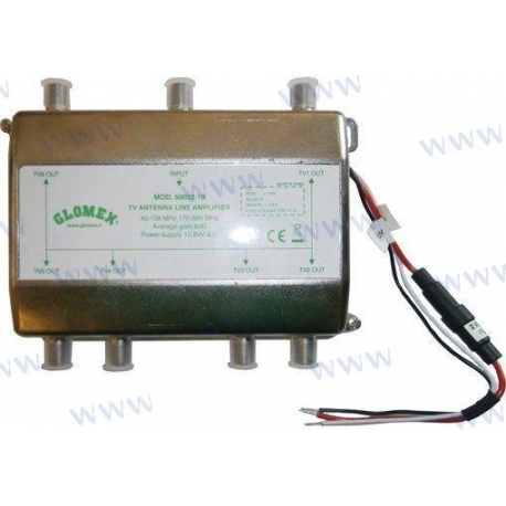 AMPLIFICADOR 6 SAIDAS PARA V9150