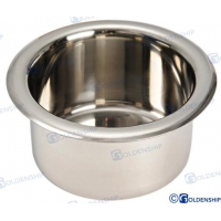 PORTA-COPOS E LATAS INOX