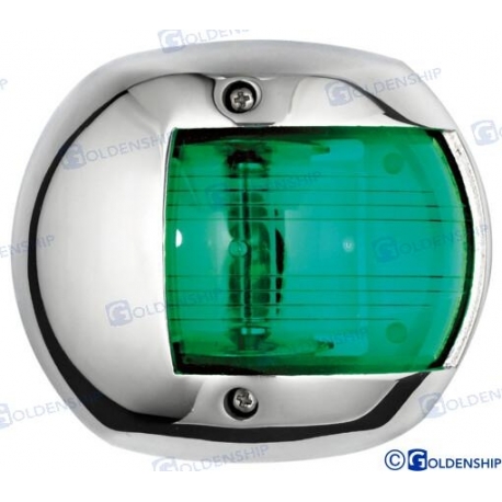 LUZ DE NAVEGAÇÃO VERDE AISI316/112,5°