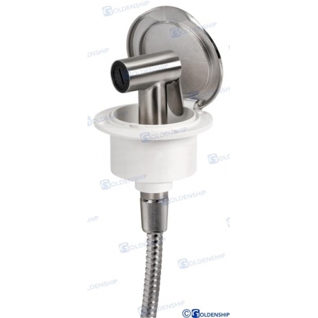 DUCHE INOX - TUBO NYLON 2,5m