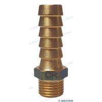 CONECTOR 1/4'' x 12 M. EM LATÃO CR