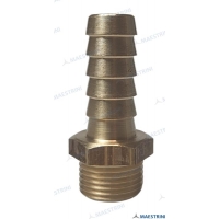 CONECTOR 3/8'' x 13 M. EM LATÃO CR