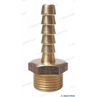 CONECTOR 3/8'' x 8 M. EM LATÃO CR
