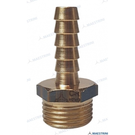 CONECTOR 1/2'' x 10 M. EM LATÃO CR