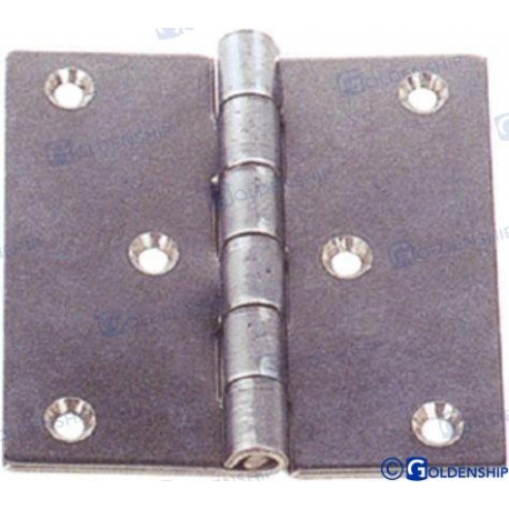 DOBRADIÇA DE AÇO INOX. 80X70