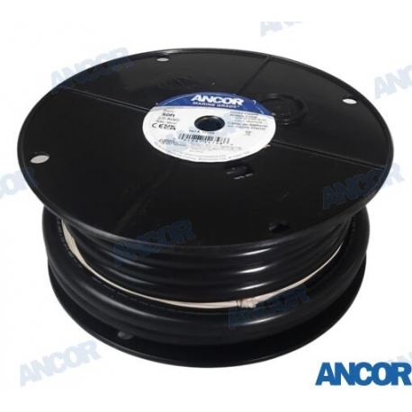 CABO MARINO 00AWG (67mm²) NEGRO 15m