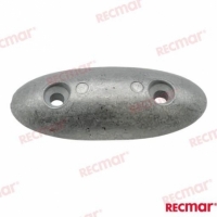 PLACA OVAL 93MM (ZN)