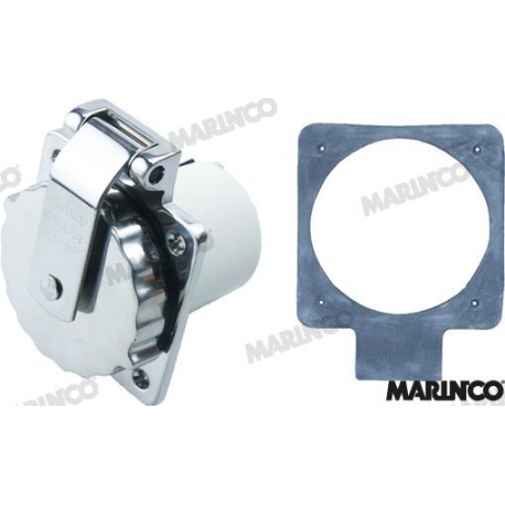 BASE DE AÇO INOX 30A 125V 3C